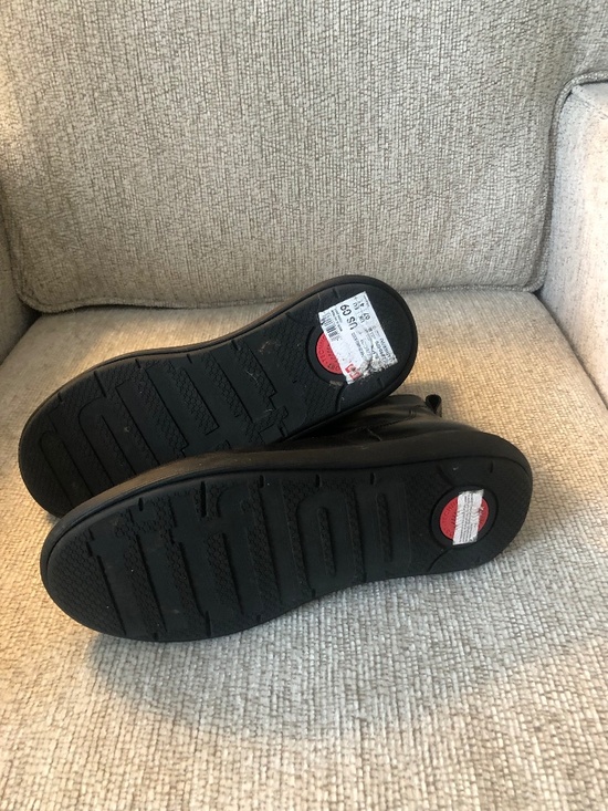Fiflop Shoes - Fitflop iQ-COMFF black leather boots Size 9 Brand new